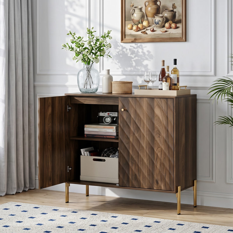 Buffet 31,5 po Mid-Century