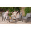 Ensemble de conversation d'extérieur pour 4 personnes avec coussins Allcot-111861070