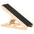 Tucker Murphy Pet™ Dog Ramp For Bed Couch, Foldable Pet Ramp Height Adjustable 4 Levels From 14.75" To 24.5" For Cats And Small Dogs With Non-Slip Carpeted Surface, Natural
