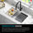KRAUS Bellucci Workstation 32-in. Undermount Kitchen Sink with WasteGuard™ Garbage Disposal-83603531