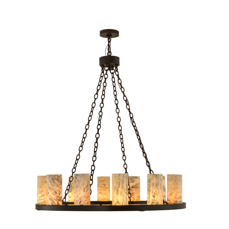 Yearwood 12 - Light Dimmable Tiered Chandelier