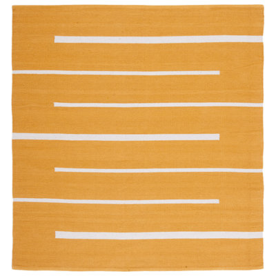 Estivalis Hand Woven Cotton Striped Rug