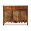 Armoire d'appoint multifonctionnelle en rotin rétro tissé