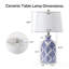 Lampe en céramique 27 po 27 po