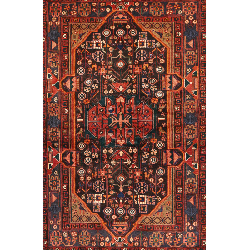 Oriental Indoor Rug, Rectangle 6' x 9'