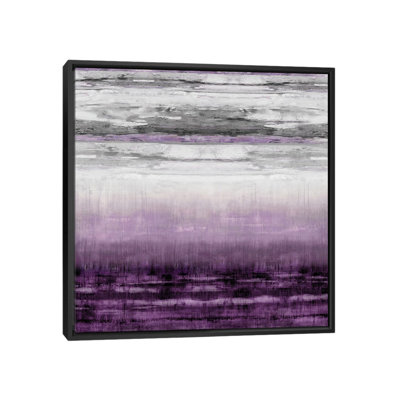 «After Glow Aubergine» par Taylor Hamilton, reproduction d'art sur toile tendue