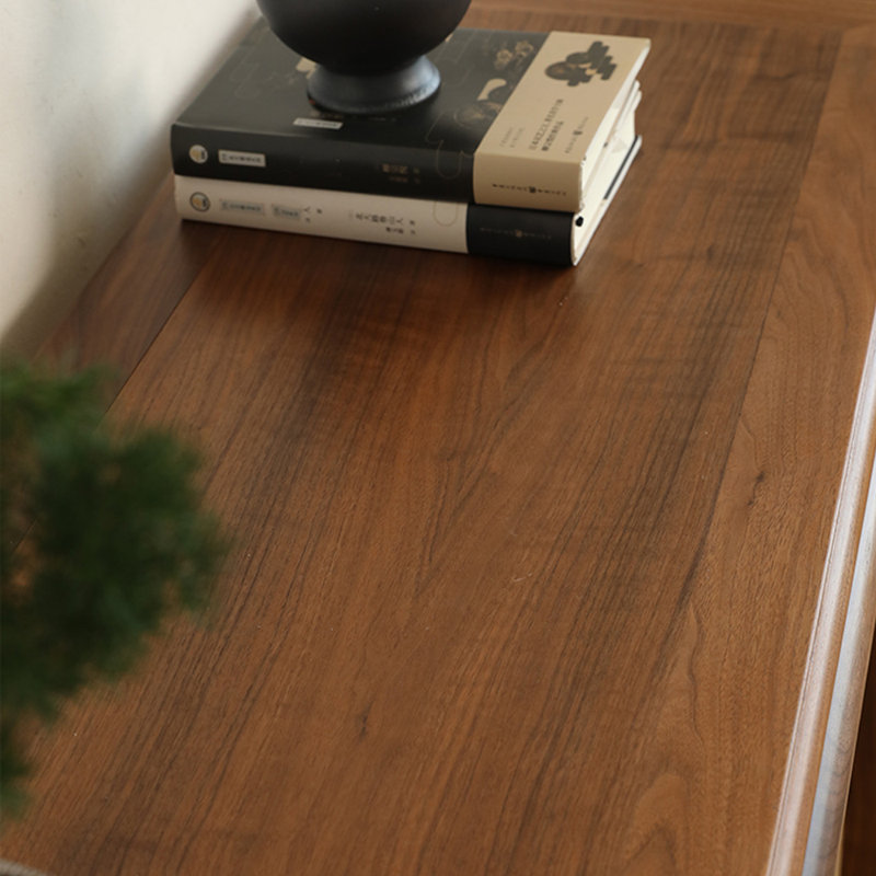 New Chinese Style Solid Wood Console Table, Walnut