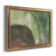 Serene Green I - peinture sur toile encadrée