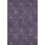 Tapis aubergine de qualité supérieure lavable à la machine Prisco-856949872