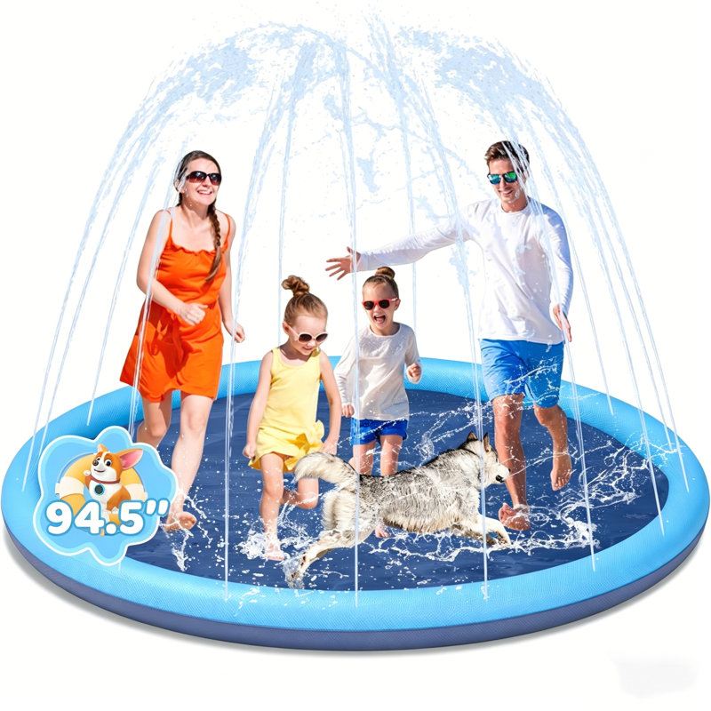 Tapis d'extérieur 94,5 po antidérapant pour animaux