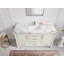 Meuble-lavabo simple 60 po avec comptoir en quartz Aberdeen