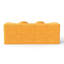 Canapé-lit portatif en mousse, canapé-lit simple jaune pour une vie moderne