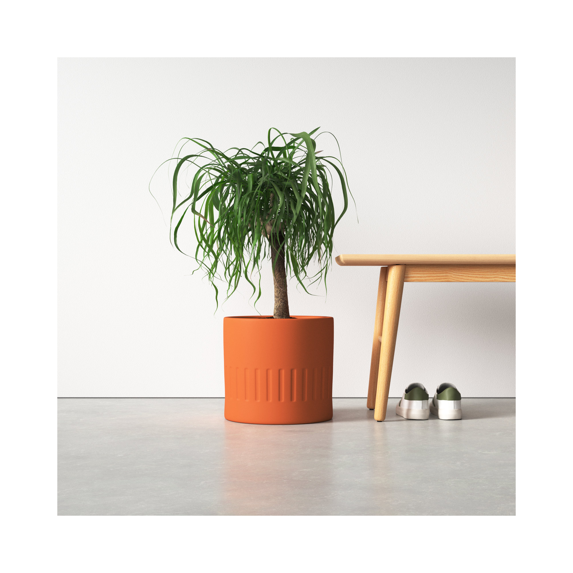 Southie Handmade Ceramic Pot Planter, Terracotta
