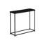 Table d'appoint de chambre à coucher moderne avec structure en stratifié