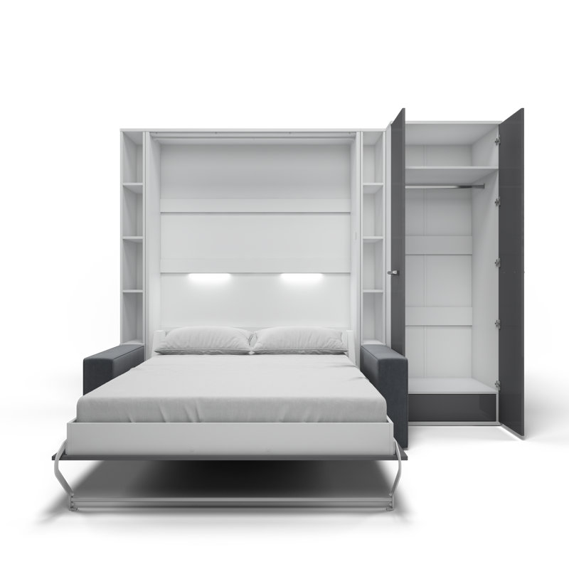 Charlesetta Upholstered Murphy Bed
