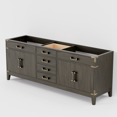 Meuble-lavabo double l 84 po x P 22 po Laurel