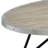 Table basse en bois Melgar Table basse ovale Table basse rustique-99309330