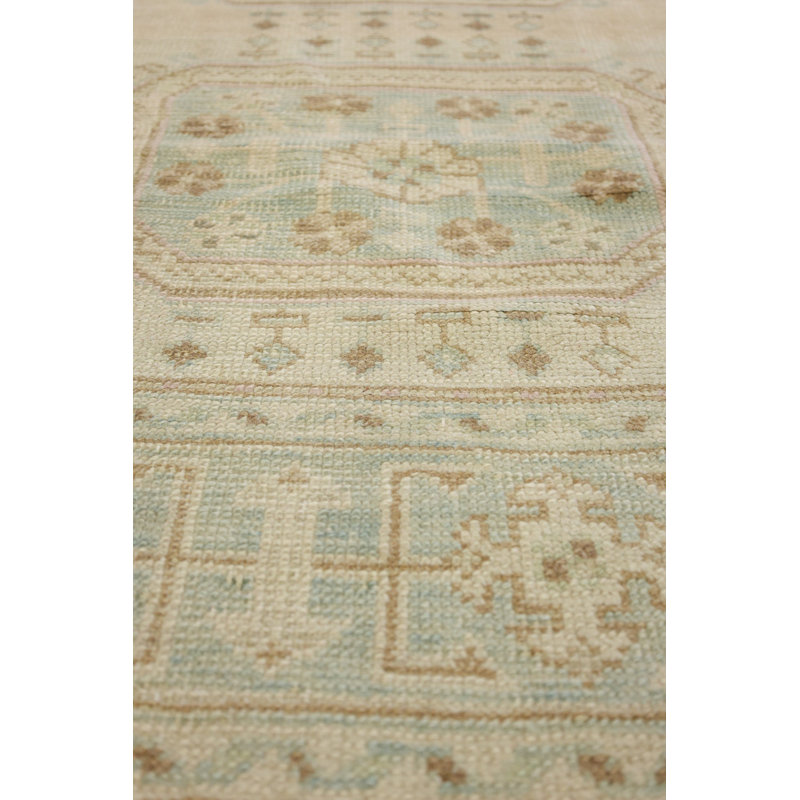 Vintage Turkish Village Rugs One-of-a-Kind Runner 2'5" X 10'6" Area Rug
