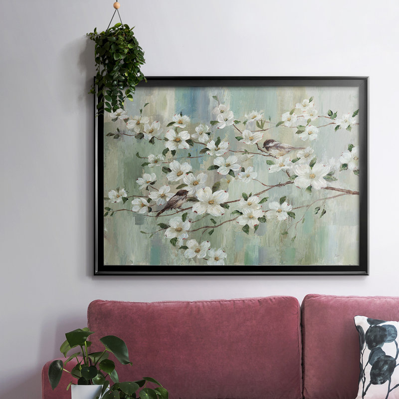 Spring's Song, reproduction d'art sur toile, Noir, H 18 po x l 26 po x P 1,5 po