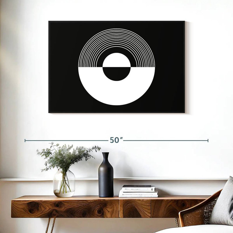 Avery Vinyl Abstract, 25" H x 37" W