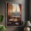 LANDSCAPES Series CECXVII, reproduction encadrée - bois massif-869303170