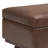 Owen 42"W Upholstered Vegan Leather Mid-Century Modern Rectangular Lift-Top Ottoman with High-Density Foam-63970216
