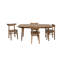Table de salle à manger en bois massif Celotto Sheesham