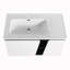 Meuble-lavabo simple 35,6 po avec comptoir en céramique Jarez