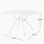 TABLE RONDE PHOENIX 48 po