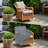 Waterproof Patio Swivel Chair Covers 2 Pack-161134581