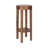 Avaria Modern Round Mango Wood Side Table-1261682150