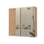 Armoire à pharmacie à 4 tablettes avec miroir-76427599