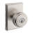 Sora Keyed Entry Knob w/ Rectangular Rose featuring SmartKey Security-113980287