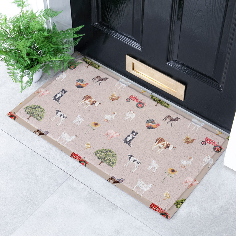 Non-Slip Doormat, 40cm W x 70cm L