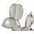 Porcelain Ceramic Balloon Dog Decorative Sculpture Set-51955249