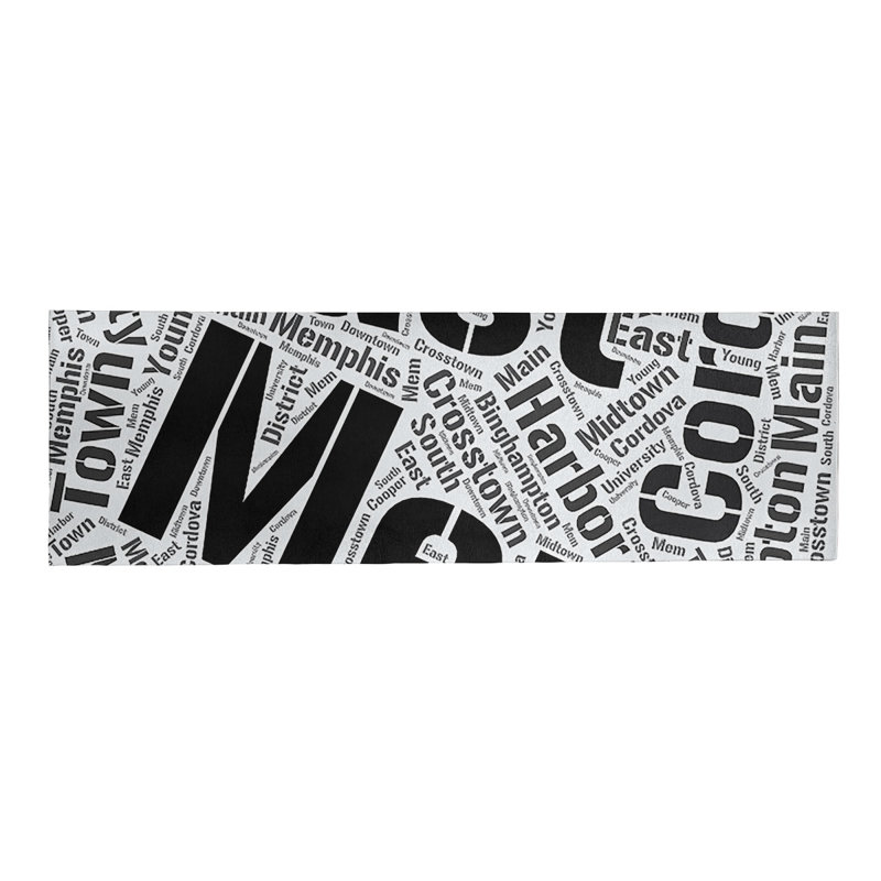 Chenille Indoor Rug, Runner 2.5' x 8'