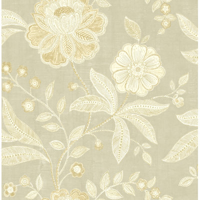 Ramirez Non-Pasted Floral Wallpaper Roll