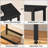 29.5" Narrow Console Table, Small Entryway Table With Shelf, 2 Tier Thin Sofa Table, Behind Couch Table, Side Table, For Hallway, Living Room, Bedroom, Black BB74XG01