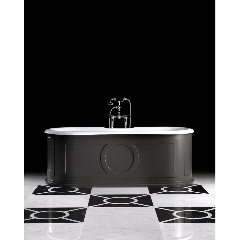 Capitol 66.88'' L Freestanding Soaking Bathtub