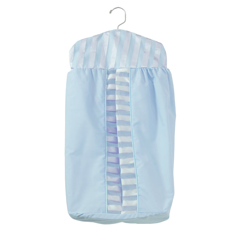 Volant de lit de bébé Schurz, Bleu