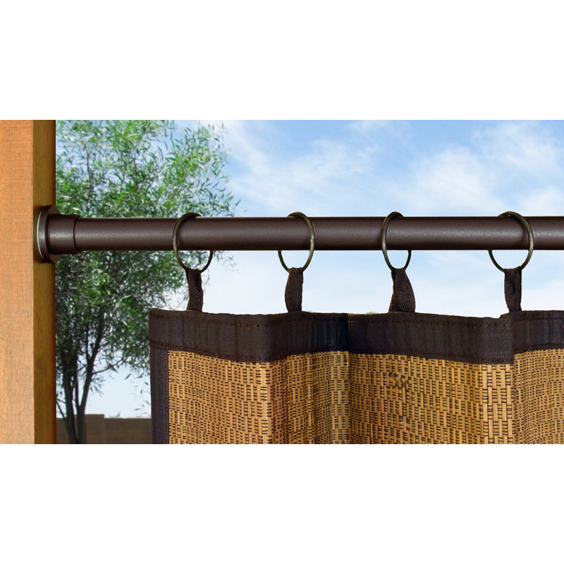 Tringle à rideaux Armiyah, De 28 po à 48 po de largeur, Bronze