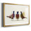 Faisan trio encadré sur papier-34287497-34287496