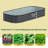 Heise 9 In 1 Modular Galvanized Steel Raised Garden Bed-1727313543-1699595750