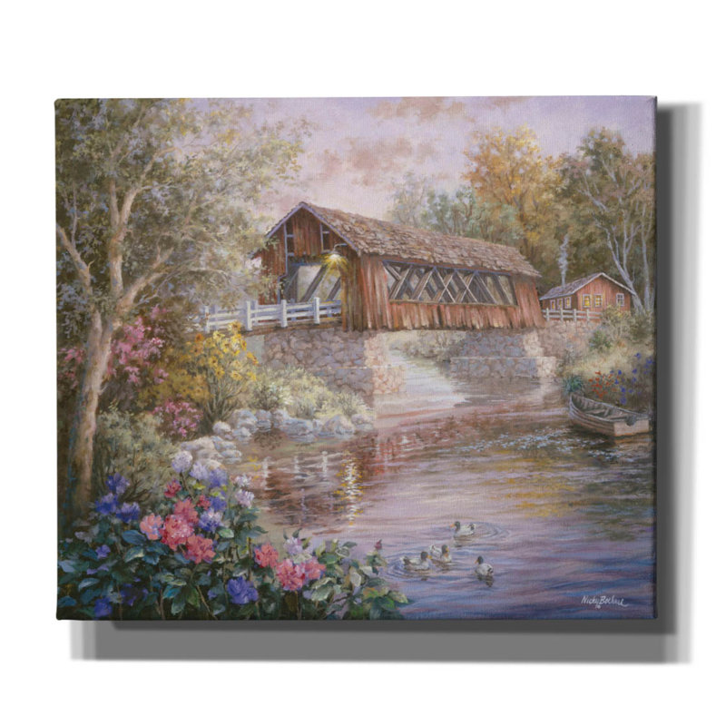 Toile épique «Country Thoroughtage» par Nicky Boehme, 30 po x 26 po, H 26 po x l 30 po
