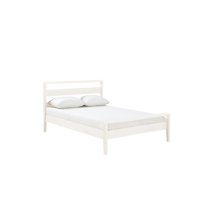 Tenbury Bed, White, Double (4'6)