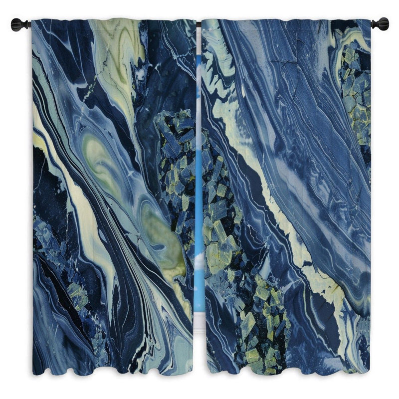 Paire de rideaux obscurcissant en polyester Markiss, L 40 po x L 82 po