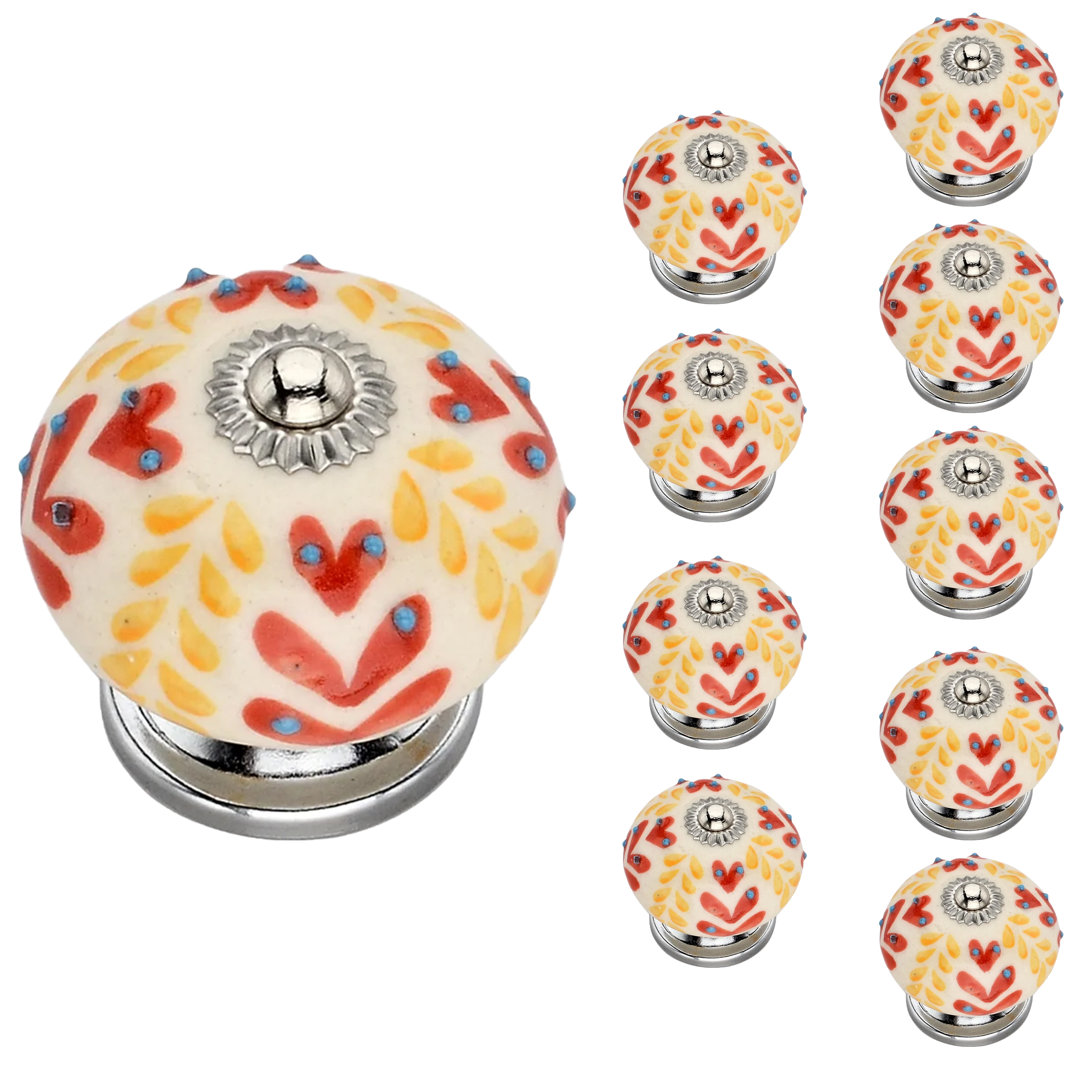 1.57" Diameter Round Knob (Set of 10) Mascot Hardware