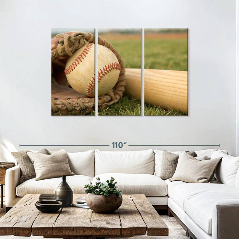 Sireci Baseball Necessities, 48" H x 74" W