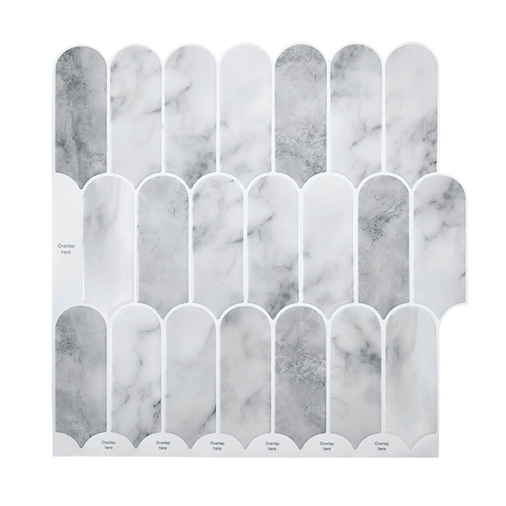 10Pcs Self-Adhesive Wall Tile Stickers
