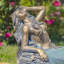 Statue de jardin soleil en magnésium sirène